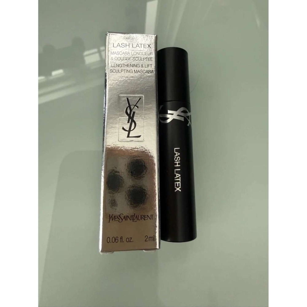 Yves Saint Laurent Lash Latex Lengthening Lift Sculpting Mascara 1 Black 2ml NIB